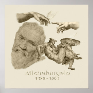 Michelangelo Poster