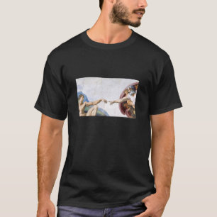 Michelangelo The Creation of Adam (Sistine Chapel T-Shirt