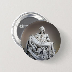 Michelangelo - The Pieta 6 Cm Round Badge