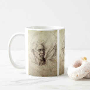 Michelangelo's Damned Soul, Head of a Man Coffee Mug