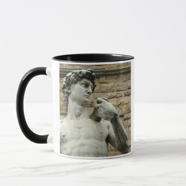 Michelangelo's David 1 Mug (Left)