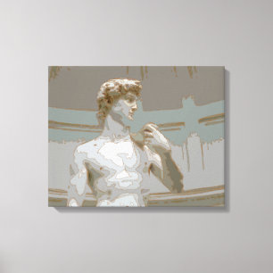 Michelangelo's David Canvas Print
