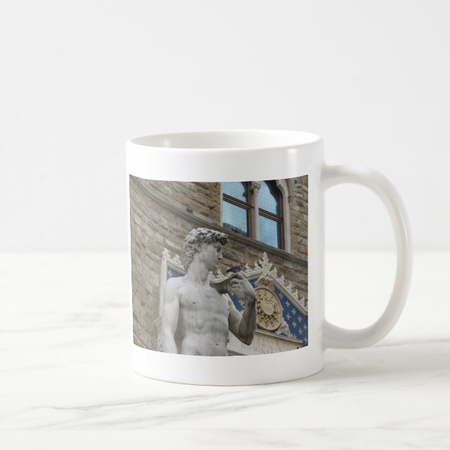 Michelangelo's David, Florence Italy Coffee Mug (Right)