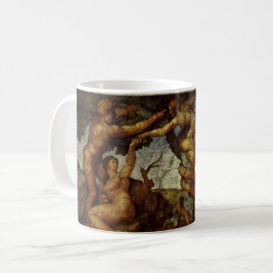 Michelangelo's Fall and Expulsion, Garden of Eden Coffee Mug