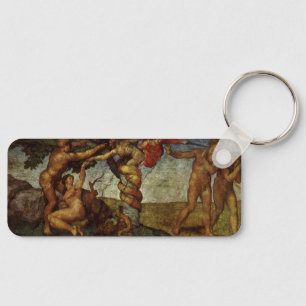 Michelangelo's Fall and Expulsion, Garden of Eden Key Ring