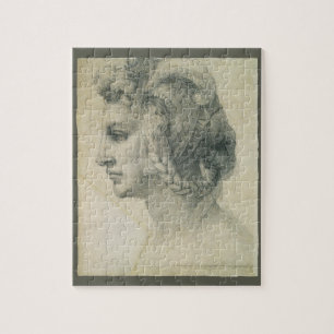 Michelangelo's Ideal Head of a Woman Jigsaw Puzzle