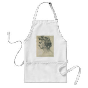 Michelangelo's Ideal Head of a Woman Standard Apron