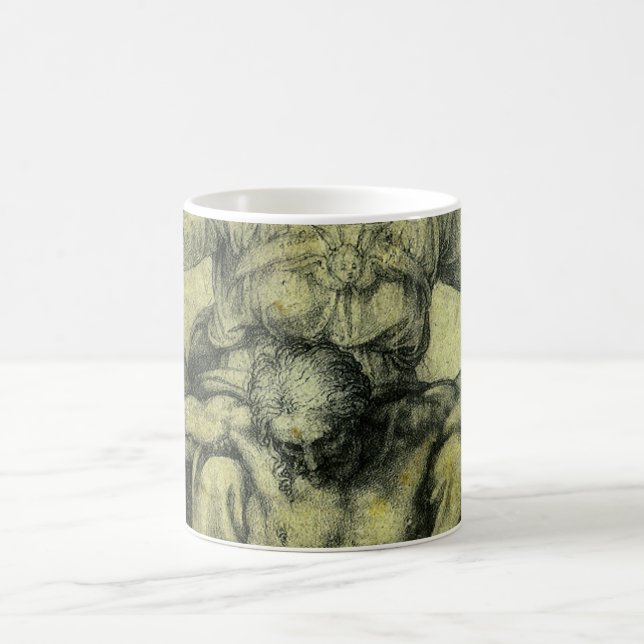 Michelangelo's Pieta for Vittoria Colonna Coffee Mug (Center)