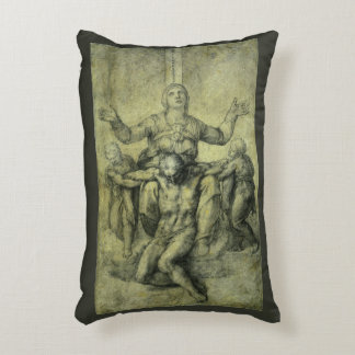 Michelangelo's Pieta for Vittoria Colonna Decorative Cushion
