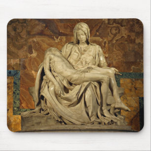Michelangelo's Pieta in St. Peter's Basilica Mouse Mat