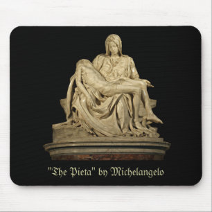 Michelangelo's Pieta Mouse Mat
