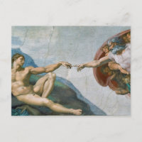 Michelangelo's Sistine Chapel Postcard