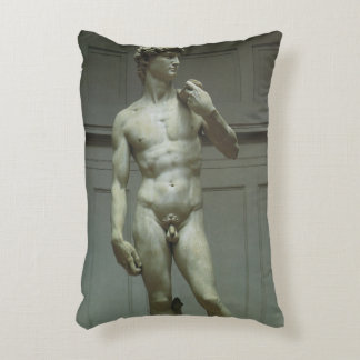 Michelangelo's Statue of David Decorative Cushion