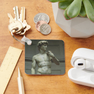 Michelangelo's Statue of David Key Ring