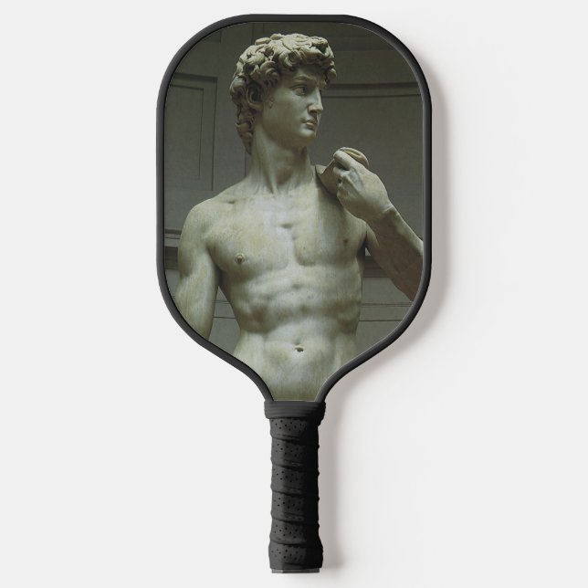 Michelangelo's Statue of David Pickleball Paddle (Front)