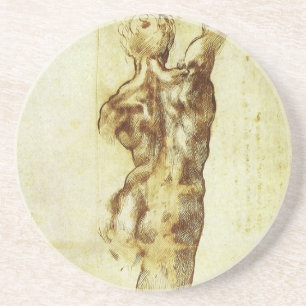 Michelangelo's Study for the Battle of Cascina Coaster
