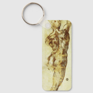Michelangelo's Study for the Battle of Cascina Key Ring