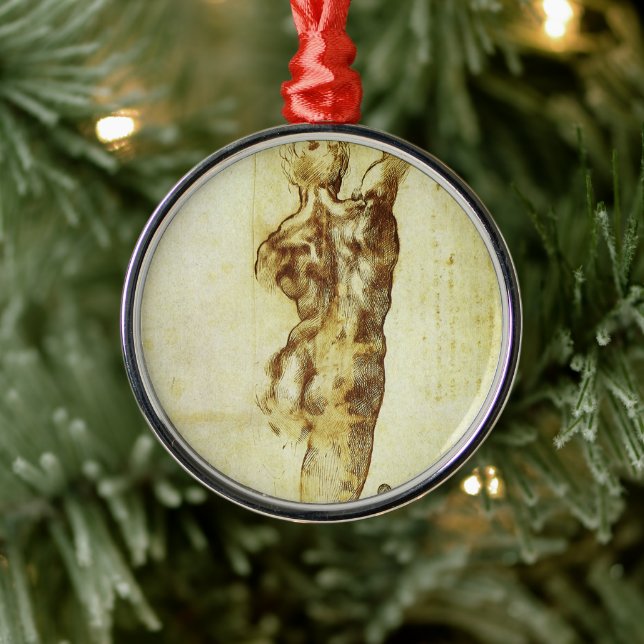 Michelangelo's Study for the Battle of Cascina Metal Tree Decoration (Tree)