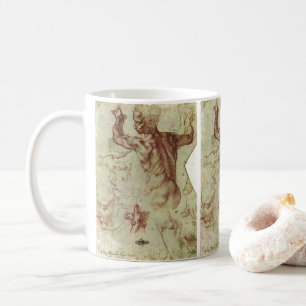 Michelangelo's Study of a Libyan Sibyl Coffee Mug