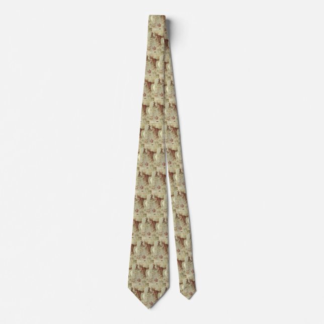 Michelangelo's Study of a Libyan Sibyl Tie (Front)