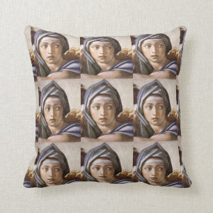 Michelangelo's The Delphic Sibyl Pillow
