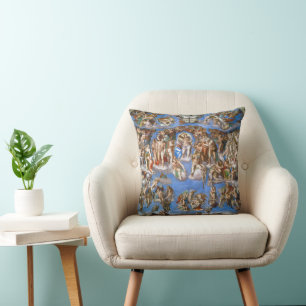 Michelangelo's The Last Judgement Cushion