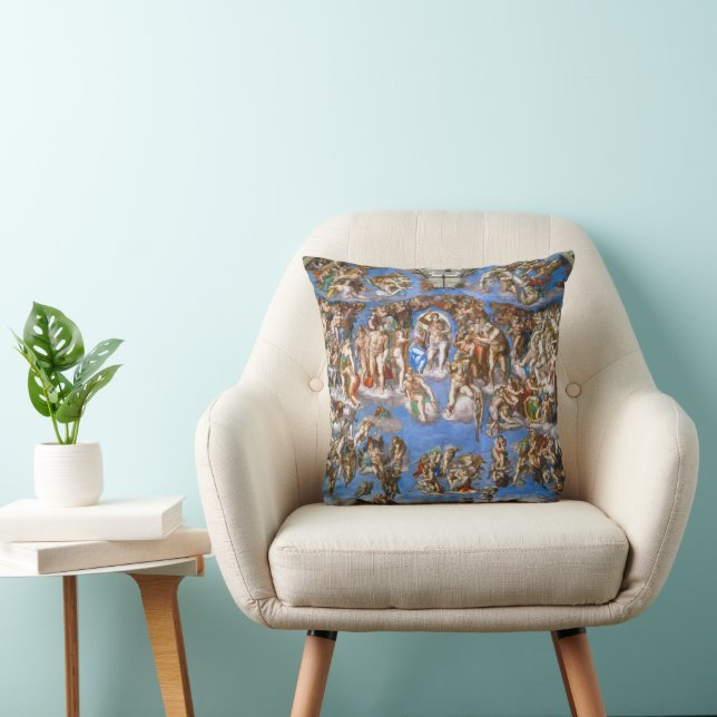 Michelangelo's The Last Judgement Cushion (Chair)
