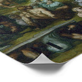 Michelangelo's The Last Judgment Poster (Corner)