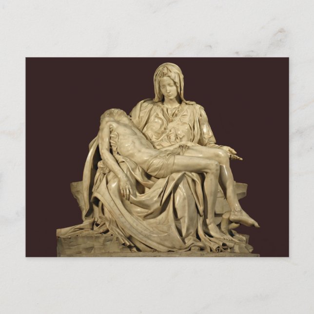 Michelango ... The Pieta Postcard (Front)