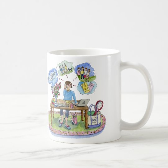 michele art, pinkcake, Celebrating MSG Central! Coffee Mug