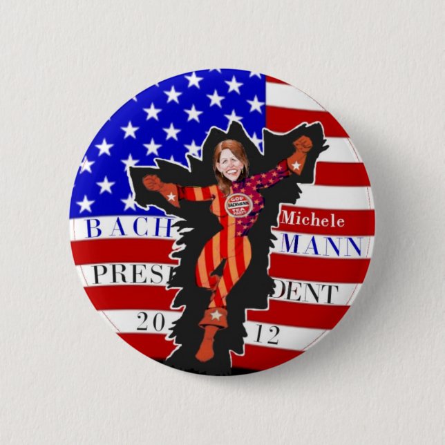 Michele Bachmann 2012 6 Cm Round Badge (Front)