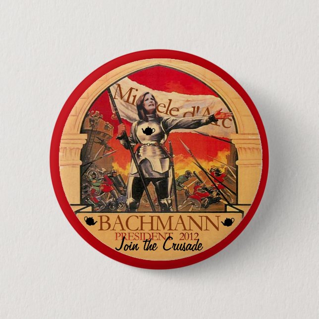 Michele Bachmann 2012 6 Cm Round Badge (Front)
