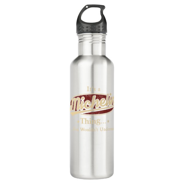 Michelin water bottle, Michelin water flask 710 Ml Water Bottle (Front)
