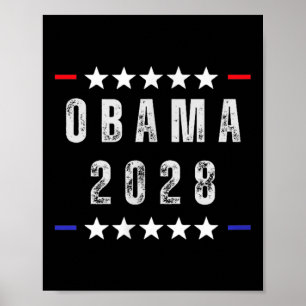 Michelle Barack Obama For President 28 2028 4th Of Poster