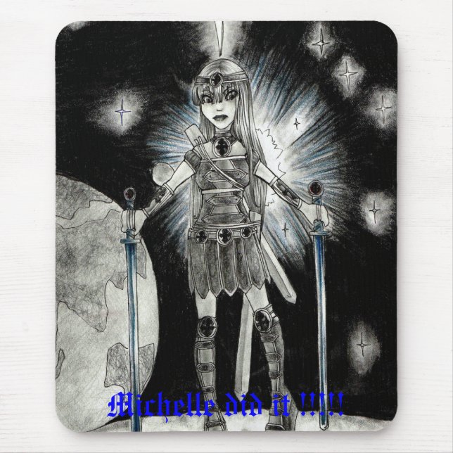 Michelle did it !!!!! mouse mat (Front)