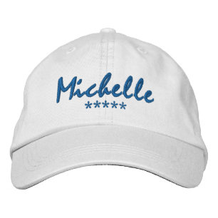 Michelle Name Embroidered Hat