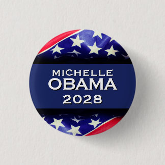 Michelle OBAMA 2028 Campaign Button