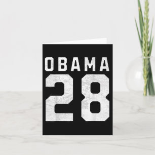Michelle Obama 2028 For President Number 28 Vintag Card