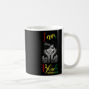 Michelle Obama Black Excellence Black History Mont Coffee Mug