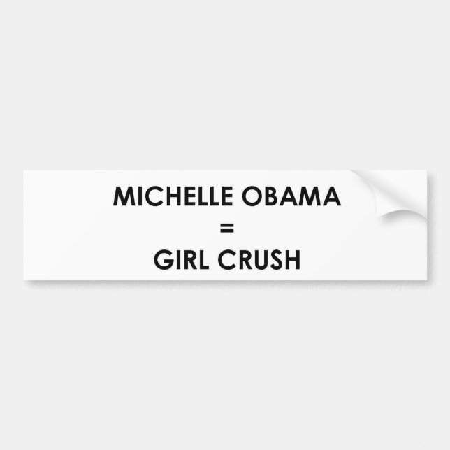 Michelle Obama Bumper Sticker (Front)