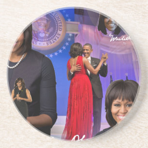 Michelle Obama Coaster