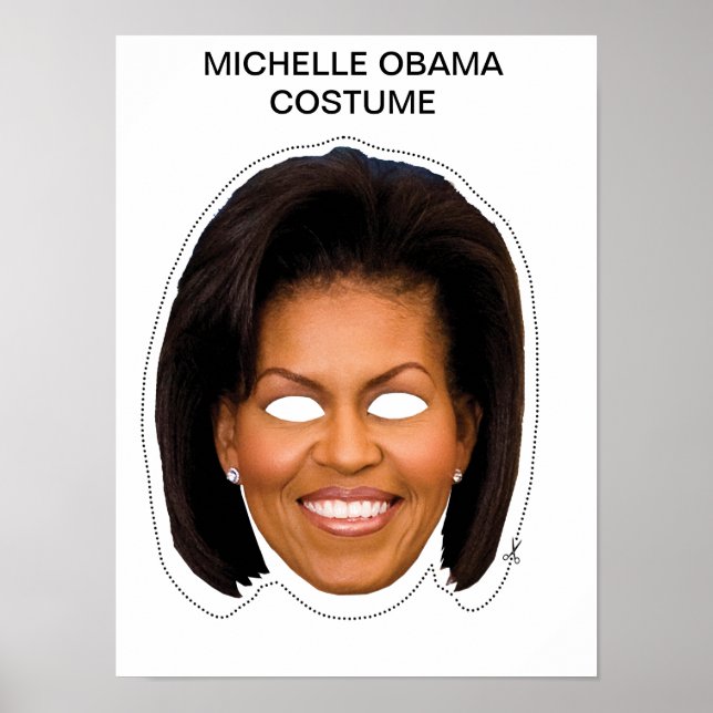 Michelle Obama Costume Poster (Front)