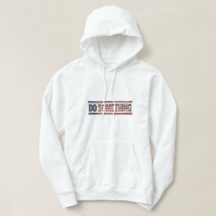 MICHELLE OBAMA 'DO SOMETHING' Men's Hoodie