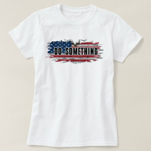 MICHELLE OBAMA "DO SOMETHING" WOMEN'S T-SHIRT