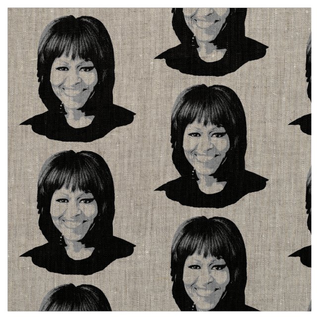 MICHELLE OBAMA FABRIC (Swatch)