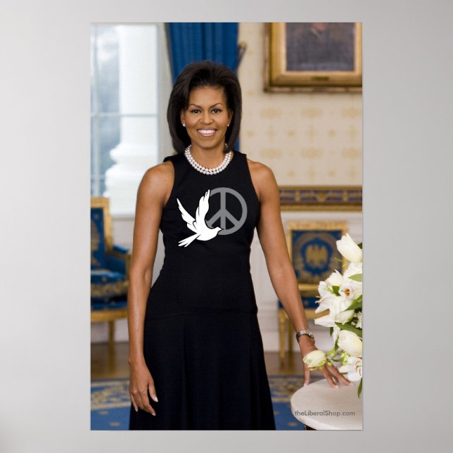 Michelle Obama First Lady of Peace Poster (Front)