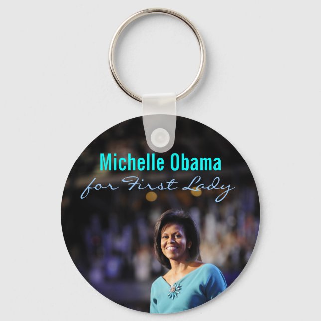 Michelle Obama for First Lady Keychain (Front)
