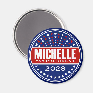 Michelle Obama for President 2028 Magnet