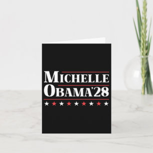 Michelle Obama For President 2028 Premium Card