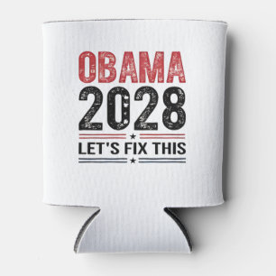 Michelle Obama for President Obama 2028 Can Cooler
